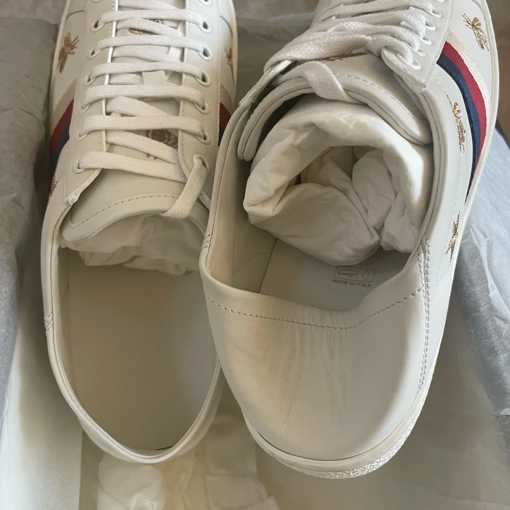 New Gucci Ace Bees and Stars Sneakers🐝 🌟                        Wmn 41/U… - Picture 9 of 15